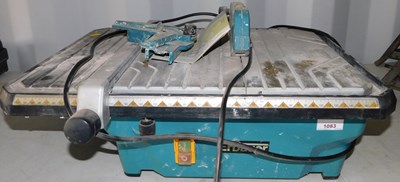 Lot 1083 - An Erbauer electrtic tile cutter.