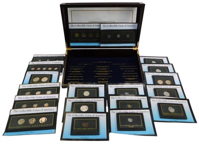 Lot 278 - Various Danbury Mint collectable coins of...