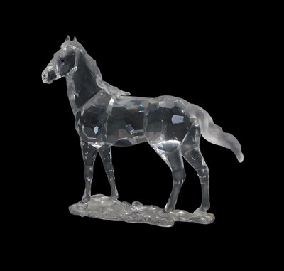 Lot 320 - A Swarovski crystal figure, modelled as a...