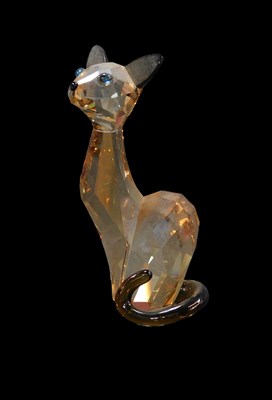 Lot 327 - A Swarovski crystal figure, modelled as an...