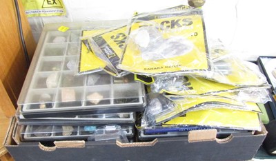 Lot 2001 - Rocks and rock samples, along with a quantity...