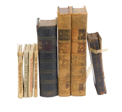 Lot 341 - A group of leather bindings, to include The...