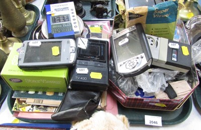Lot 2046 - Electronics and miscellaneous, including a HP...