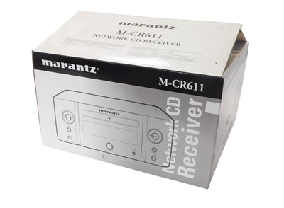 Lot 349 - A Marantz network CD receiver, M-CR611, boxed.