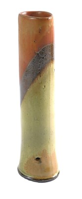 Lot 245 - A slender cylindrical Studio pottery vase,...