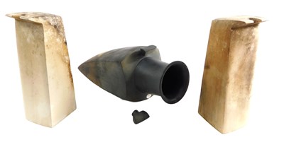Lot 252 - A pair of Studio ceramic sculptures, each of...