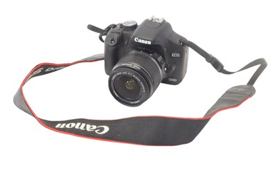 Lot 360 - A Canon EOS digital DSLR camera, 500D,...