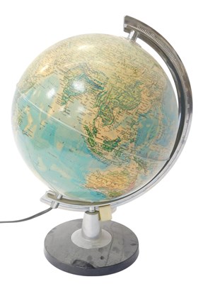 Lot 387 - A Techodidattica Italian light-up globe, on a...