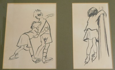 Lot 101 - After James Henry Dowd (1884-1956). Children...