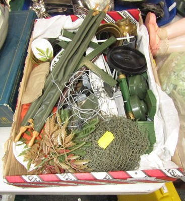 Lot 2056 - An Action Man and accessories. (1 box)