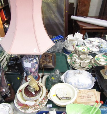 Lot 2061 - Ceramics and miscellaneous items, including a...
