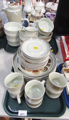 Lot 2071 - A part dinner service, coffee service by...