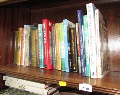 Lot 2119 - Books relating to the Fens, including...