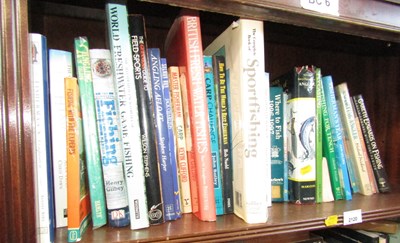 Lot 2120 - Books on fishing and fish. (1 shelf)