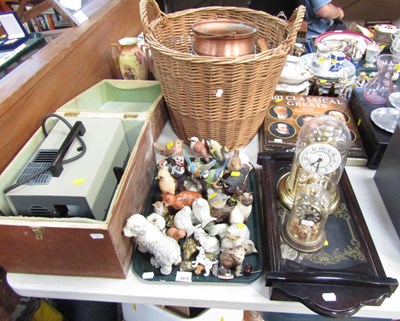 Lot 2079 - Ceramics, clocks and LPs, ceramics include...