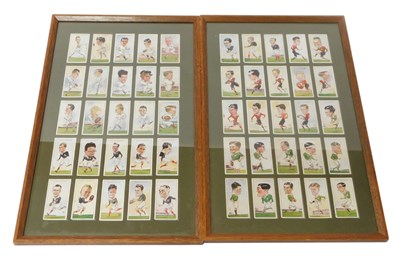 Lot 427 - Rugby Internationals Will's cigarette cards,...