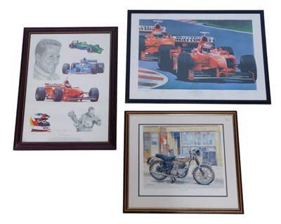 Lot 496 - Gavin Macloed. Symphony in Red, Michael...