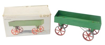 Lot 441 - A Mamod open wagon, boxed.