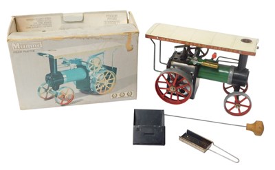 Lot 442 - A Mamod steam tractor, boxed.