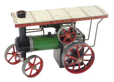 Lot 443 - A Mamod steam tractor.
