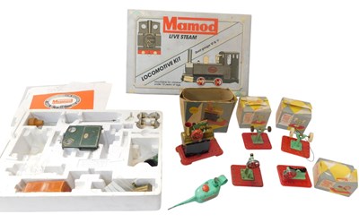 Lot 449 - Mamod, comprising miniature polishing machine,...