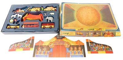 Lot 470 - A Corgi Jean Richard circus set, boxed.