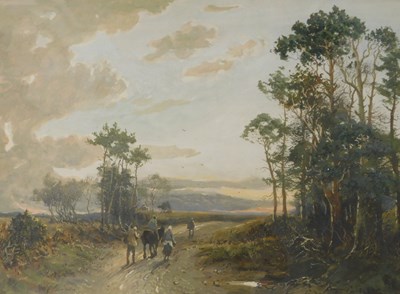 Lot 546 - William Manners (1860-1930). On the road, a...