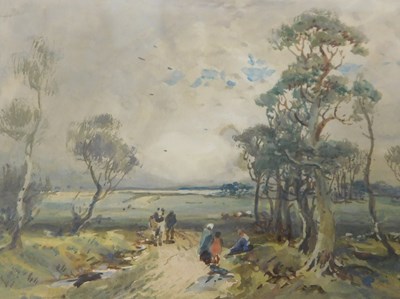Lot 577 - William Manners (1860-1930). Landscape with...