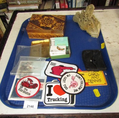 Lot 2146 - A quantity of badges, including The Red Baron,...