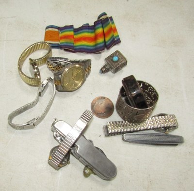 Lot 2147 - Costume jewellery and watches, in the form of...