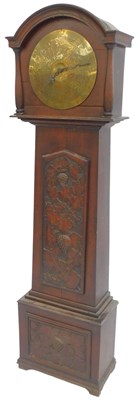 Lot 573 - A longcase clock, the brass dial possibly...