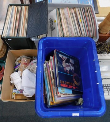 Lot 2160 - LP records, etc., artists include Chas and...