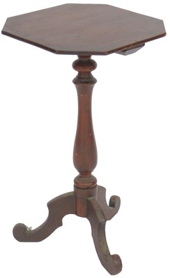 Lot 618 - A 19thC mahogany occasional table, the...