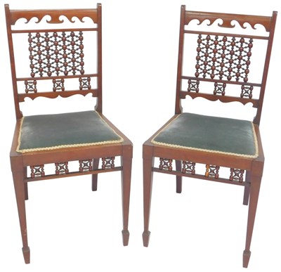Lot 644 - A pair of late 19thC/early 20thC Anglo-Moorish...