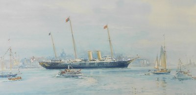 Lot 139 - Frank Watson Wood (1862-1953). HM The King...