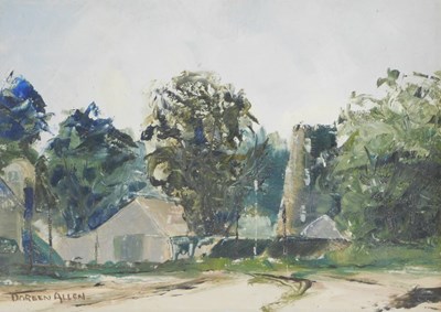 Lot 145 - Doreen Allen (1916-2000). Gayton Mill, oil on...