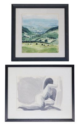 Lot 151 - Andrew Taylor. Yorkshire Dales, watercolour,...