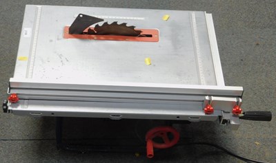 Lot 2188 - A bench circular saw.