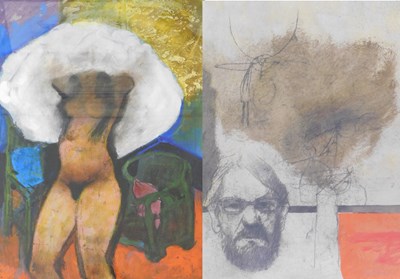 Lot 170 - Douglas Owen Portway (1922-1993). Figure study,...