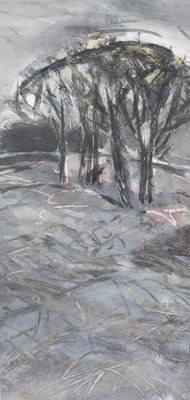 Lot 172 - 20thC British School. Trees at Chatsworth, oil,...