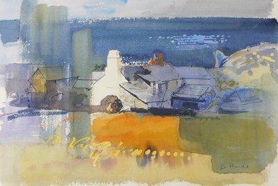 Lot 186 - Bob Rudd (b.1944). Landscape, watercolour,...