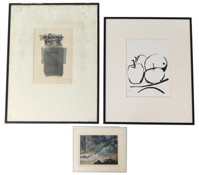 Lot 190 - G Begbie (20thC). Abstract, artist signed and...