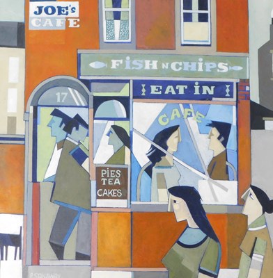 Lot 600A - Peter Stanaway (b.1943). Joe' Cafe (Rochdale)...