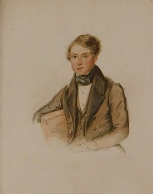 Lot 35 - 19thC British School. Portrait of a seated...