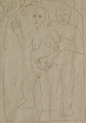 Lot 545 - L Moran (20thC). A Question of Responsibility,...