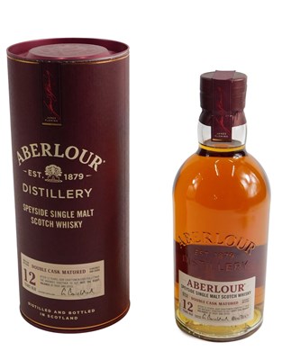 Lot 124 - An Aberlour 12 year old double cask matured...