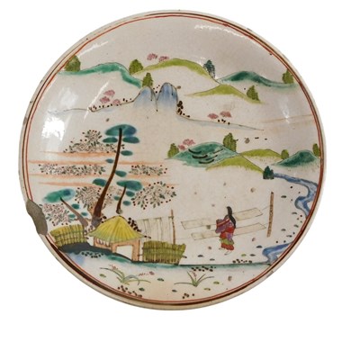 Lot 424 - A late 19th/early 20thC Oriental folk art...