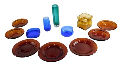 Lot 158 - A collection of Art Glass, comprising a...