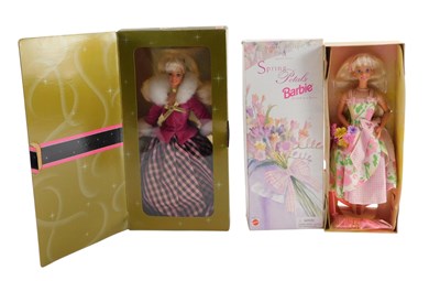 Lot 160 - Two Barbie dolls, comprising the Avon...