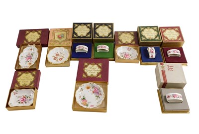 Lot 167 - Royal Crown Derby Derby Posy items, comprising...
